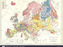 L'europe : Carte Géographique De L'europe, 1897 Banque D serapportantà Carte Géographique Europe