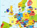 L'europe destiné Carte Des Pays De L Union Européenne