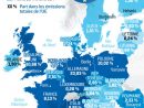 L'europe En Cartes : Un Continent En Pointe Sur L encequiconcerne Carte Union Européenne 2017