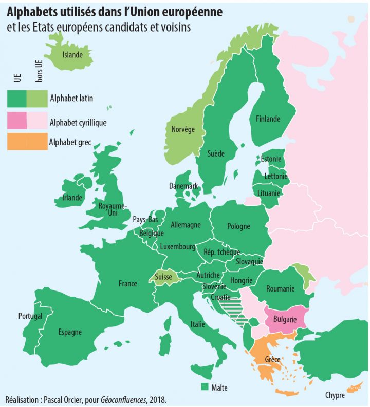 L'europe Entre Associations, Alliances Et Partenariats. L à Carte Europe Pays Capitales