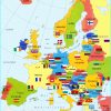 L'europe serapportantà Carte Europe Pays Capitales