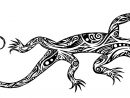 Lézards #19 (Animaux) – Coloriages À Imprimer intérieur Dessin Noir Et Blanc Animaux