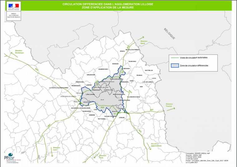 Lille – Acil Durum Şeması concernant Region De France 2017