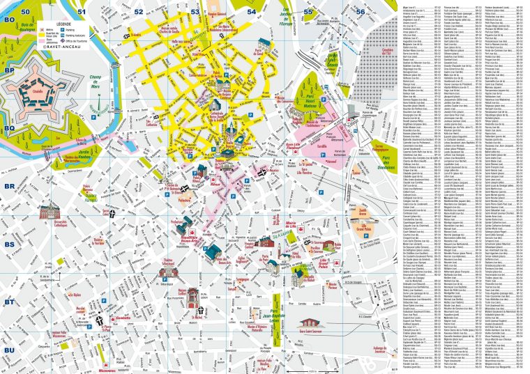 Lille Carte Touristique Imprimable Carte Imprimable De Lille avec Carte De France Imprimable