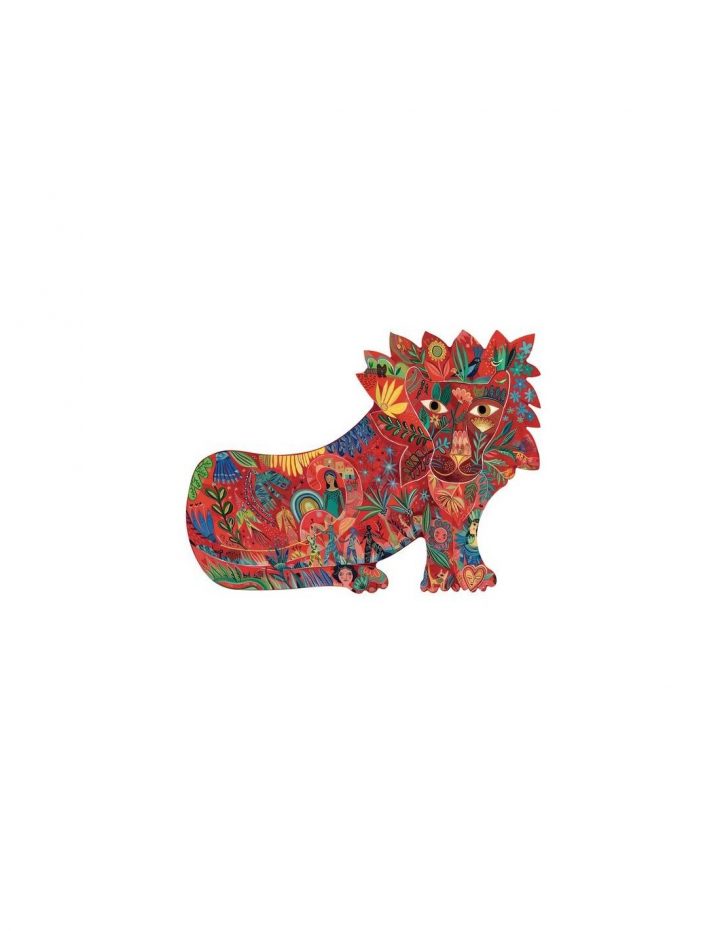 Lion Puzz'art 150 Pièces – Djeco serapportantà Puzzle 5 Ans En Ligne