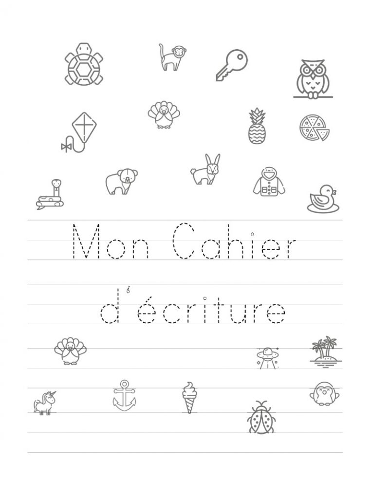 Lire Un Extrait Avec Bod : Mon Cahier De Écriture avec Ecrire L Alphabet