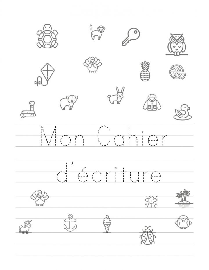 Lire Un Extrait Avec Bod : Mon Cahier De Écriture destiné Apprendre A Écrire L Alphabet