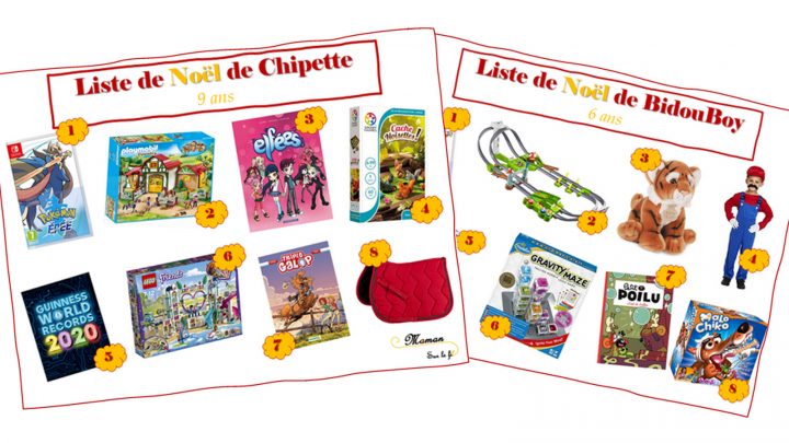 Liste De Noël De Mes Monstres De 6 Et 9 Ans – Maman Sur Le Fil avec Jeux Gratuit Garçon 6 Ans