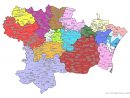 Liste Des Cantons Du Département - Aude intérieur Carte De France Departement À Imprimer