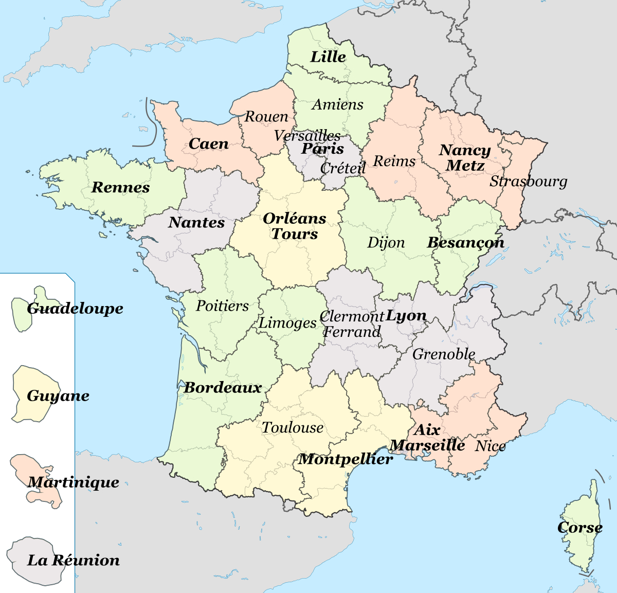 Liste Des Lycées De La Région Occitanie — Wikipédia intérieur Combien De Region En France 