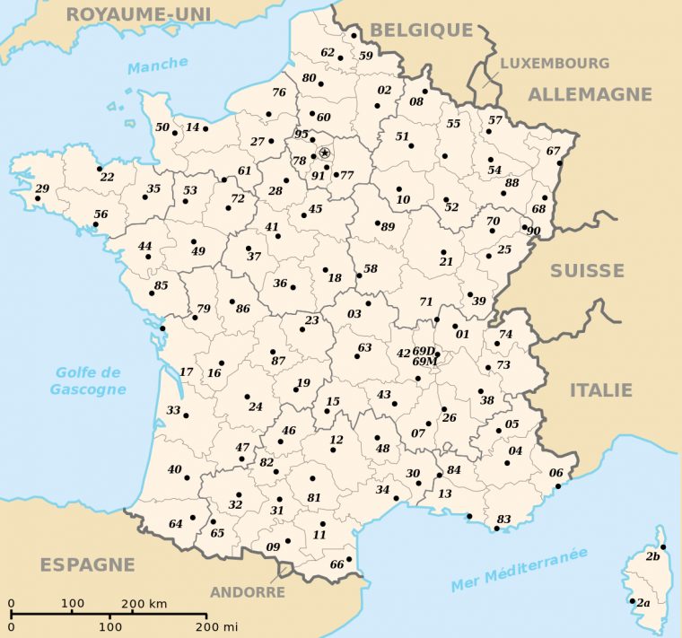 Liste Des Préfectures De France – Wikiwand encequiconcerne Département Et Préfecture