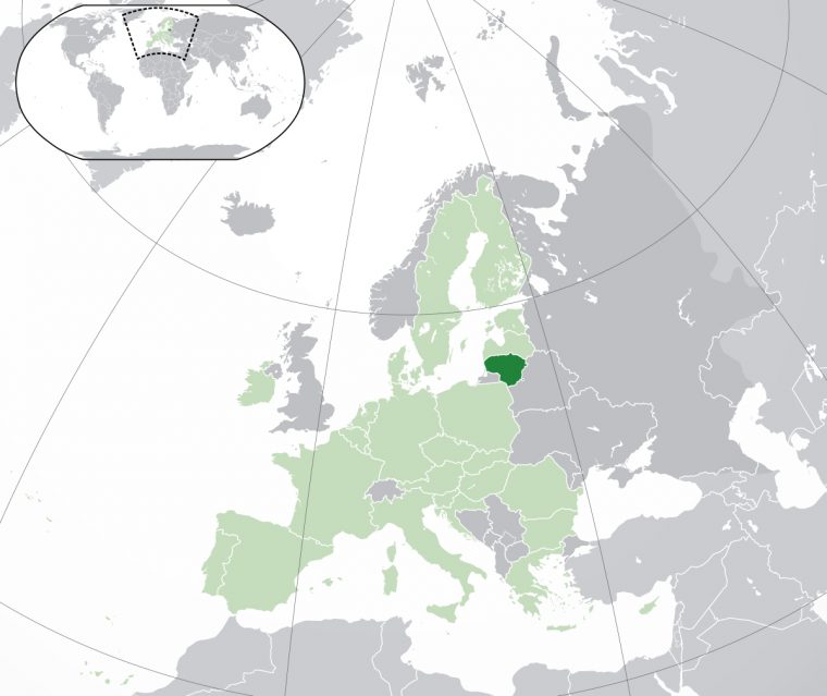 Lituanie — Wikipédia concernant Pays Et Capitales D Europe