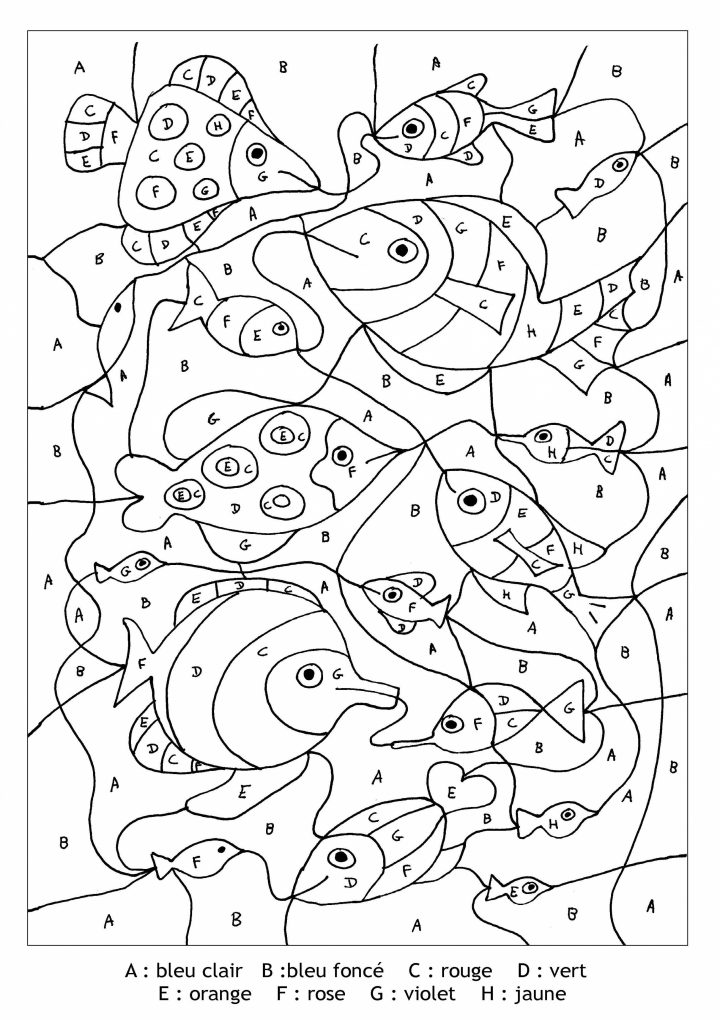 Livre Coloriage Magique avec Coloriages Codés Gs