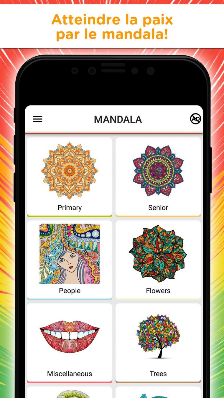 Livre Coloriage Mandala – Libre Jeu Pour Adultes Pour intérieur Jeux De Coloriage De Rosace