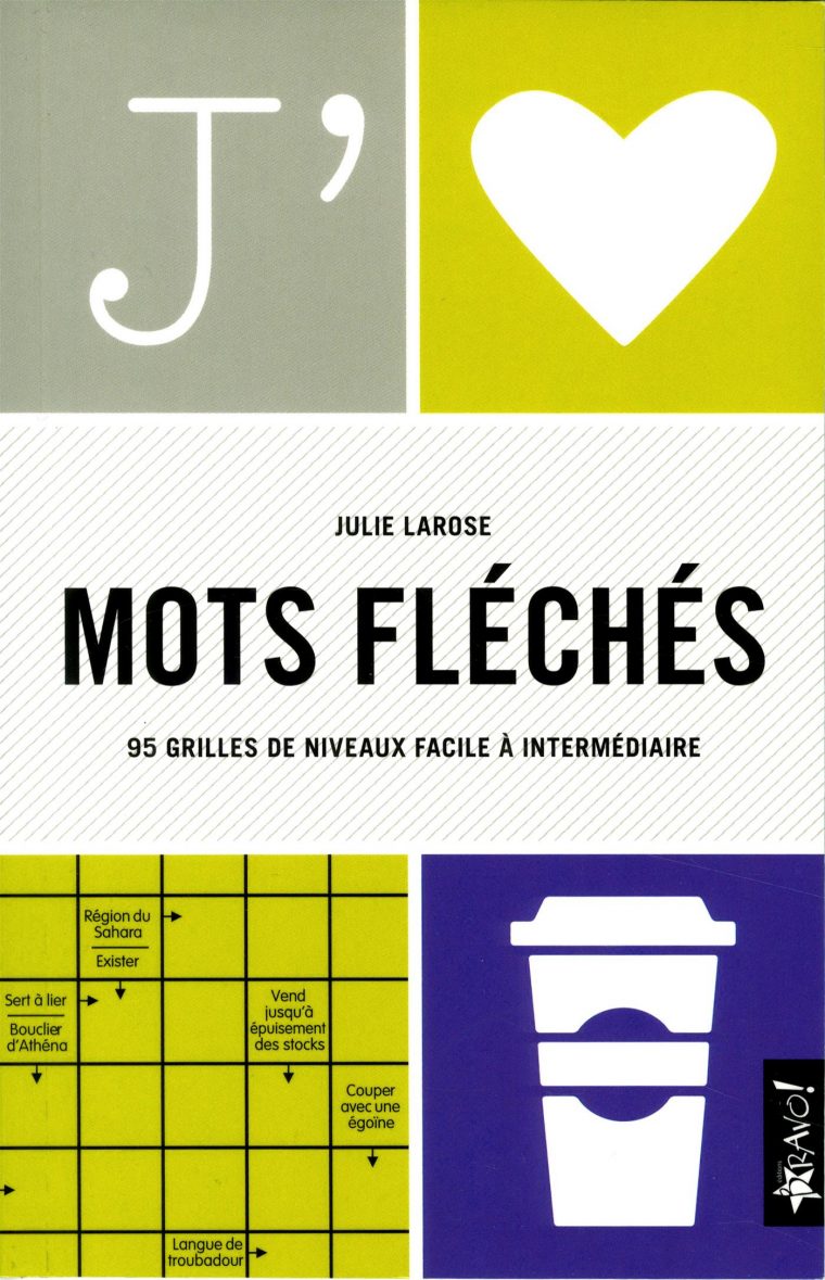 Livre J'aime Mots Fléchés – 95 Grilles De Niveaux Facile À serapportantà Mots Fléchés Facile À Imprimer