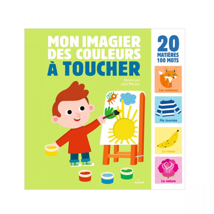 Livre Mon Imagier Des Couleurs À Toucher à Imagier Bébé En Ligne