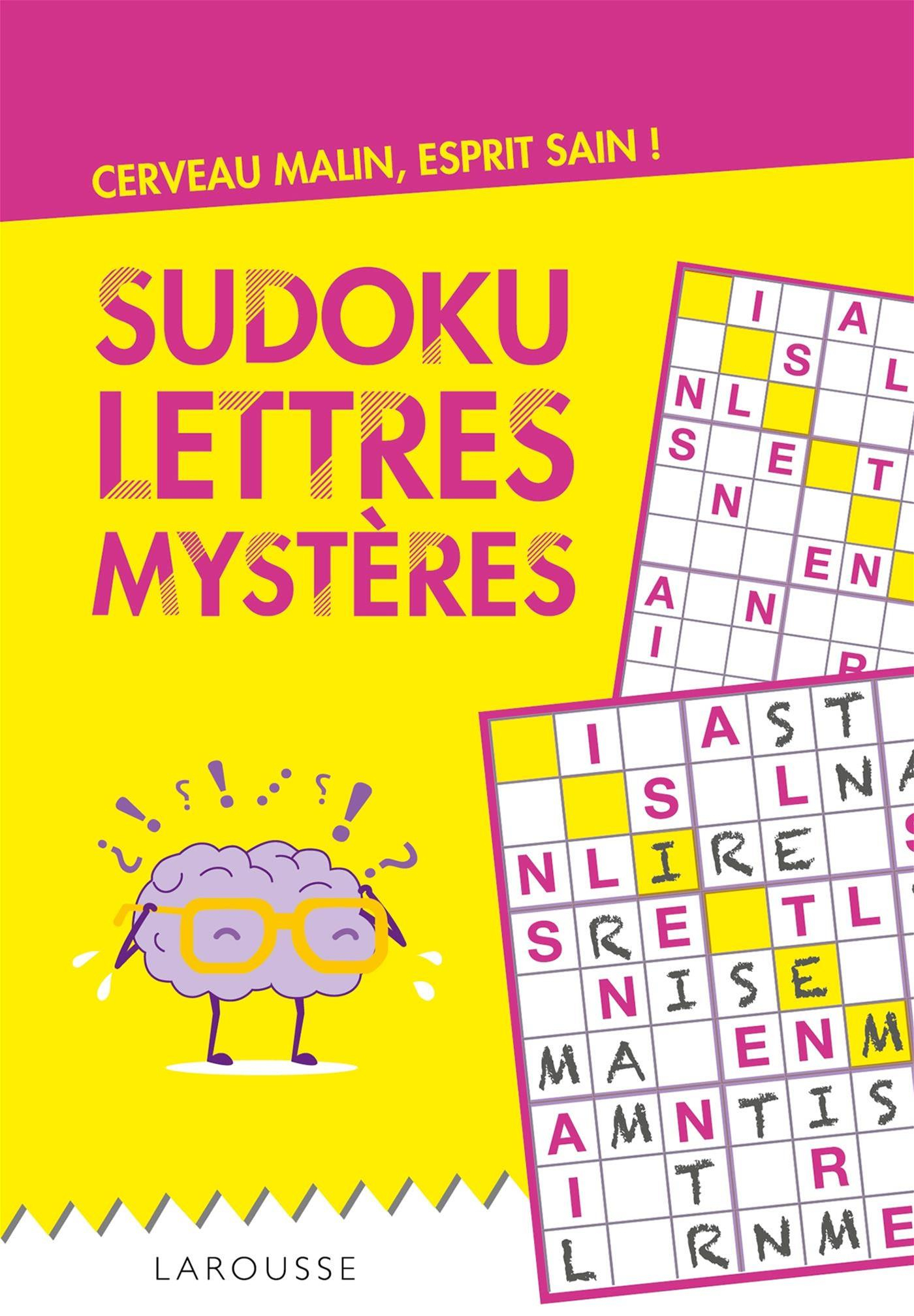 Livre Sudoku Lettres Mysteres | Messageries Adp avec Sudoku Lettres À Imprimer 