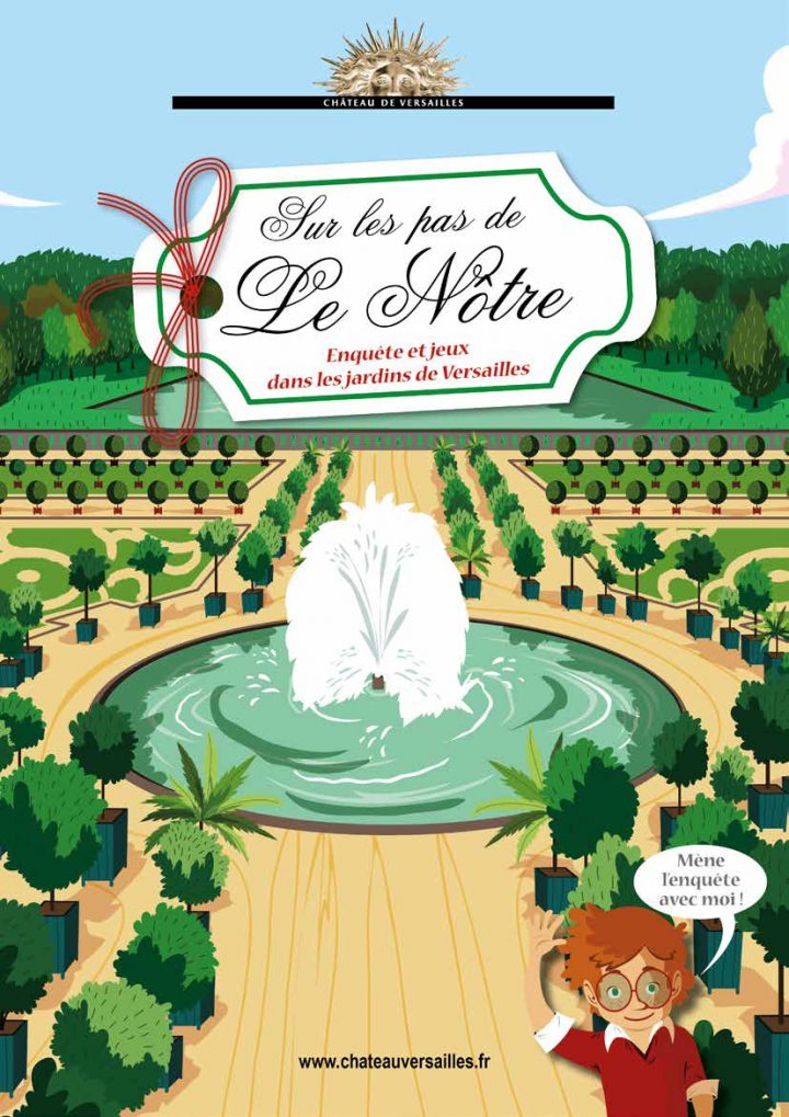 Livret-Jeu – Sur Les Pas De Le Nôtre | Château De Versailles dedans Telecharger Jeux Enfant