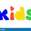 Logo Pour Des Enfants “Terrain De Jeux De S Vecteur Logo intérieur Jeux De Lettres Enfants