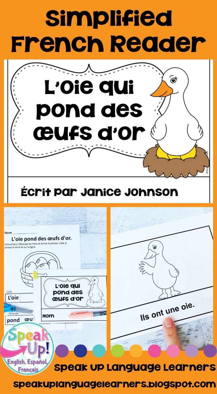 L'oie Qui Pond Des Œufs D'or Reader ~ Simplified French encequiconcerne Animaux Qui Pondent Des Oeufs