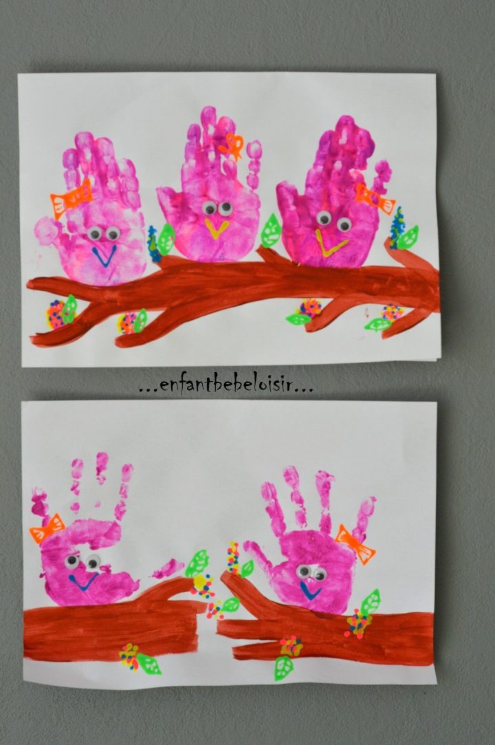 Loisirs Creatifs 2 3 4 Ans | Peinture Avec Les Mains à Activité Manuelle 4 Ans