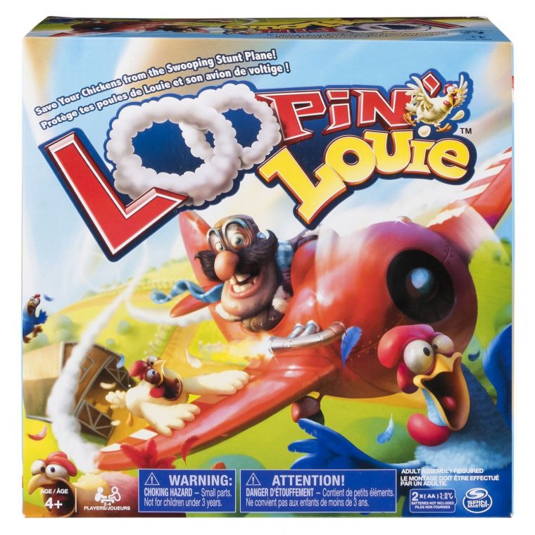 Loopin' Louie – Jeu De Société Familial Interactif Pour Les Enfants À  Partir De 4 Ans à Jeux Societe Interactif