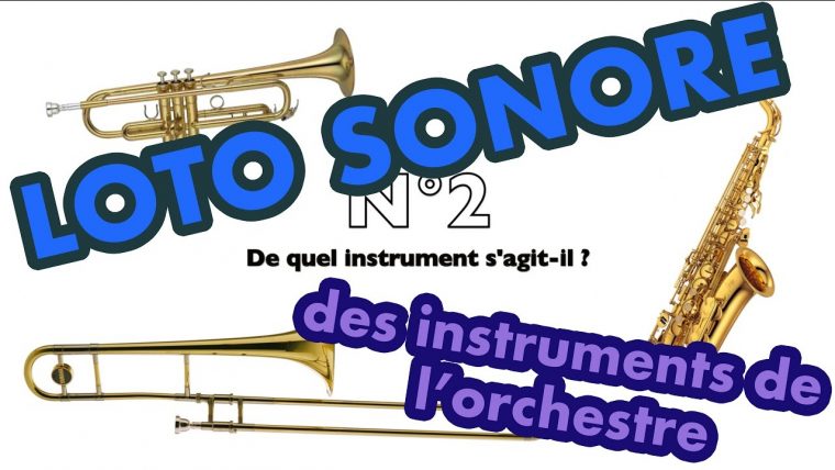 Loto Sonore, Reconnaissance Des Timbres (Sons) Des Instruments De Musique intérieur Jeu D Instruments