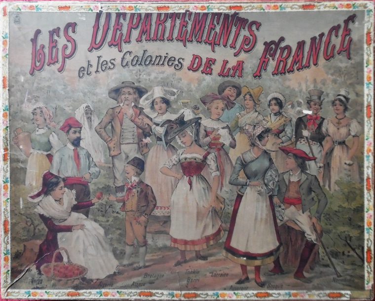 Lotos Géographiques Departements. – Collection De Jeux Anciens dedans Puzzle Des Départements Français