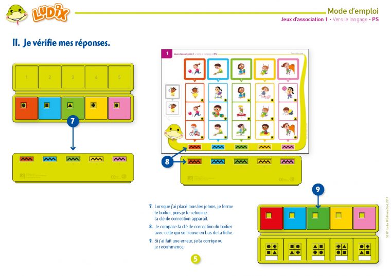 Ludix Jeux D'association 1 Vers Le Langage Ps avec Jeux Pedagogique Maternelle