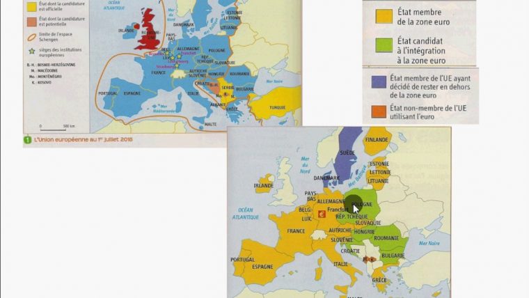 L'ue Un Espace D'appartenance.. À Géométrie Variable pour Carte Union Europeene