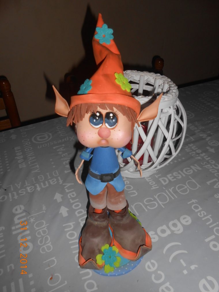 Lulu Le Lutin Fofuchas – L'atelier De Marie-Holzritter pour Lulu Le Petit Lutin