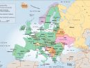 L'union Européenne | Le Petit Prince 3 intérieur Capitale Europe Carte