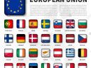 L'union Européenne ( Ue ) Et De L'appartenance D'un Drapeau concernant Carte Union Européenne 28 Pays
