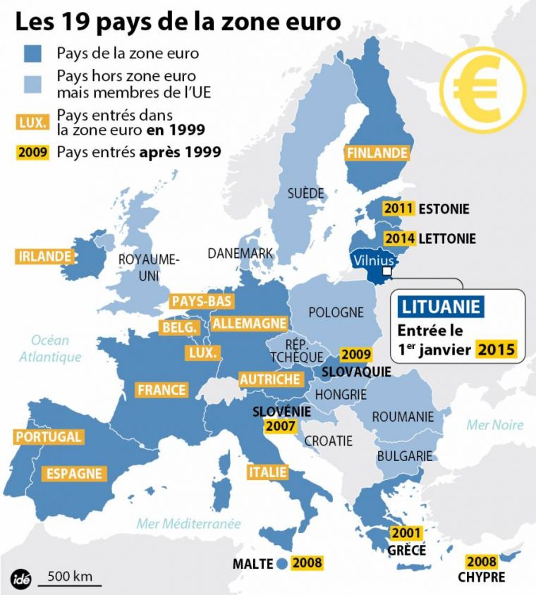 L'union Européenne; Un Nouveau Territoire D'appartenance à Carte Pays Union Européenne