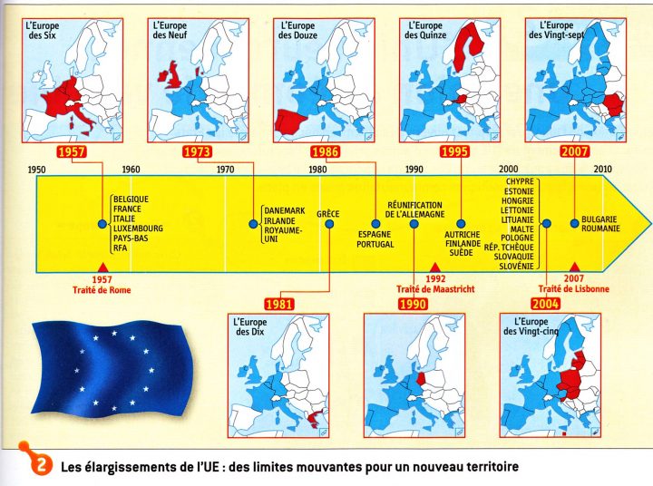 L'union Européenne; Un Nouveau Territoire D'appartenance concernant Carte De L Union Europeenne