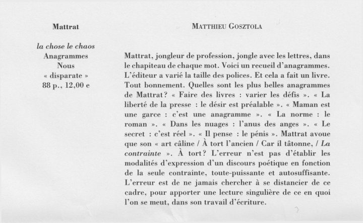 M – N | Matthieu Gosztola — Site Internet dedans Anagrammes À Imprimer