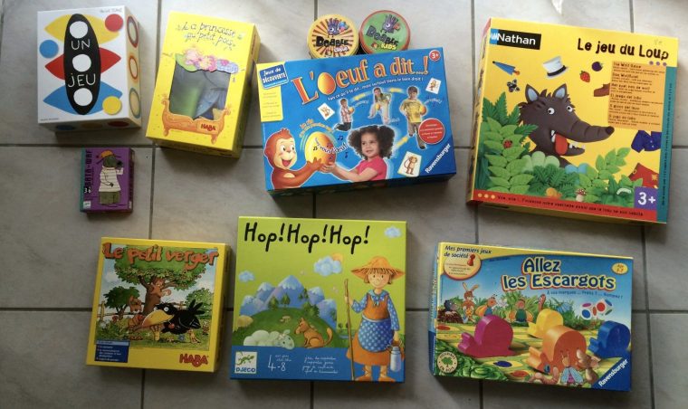 Ma Selection De Jeux De Société Pour Les 3-5 Ans | Jeux De tout Jeux Pour 3 5 Ans