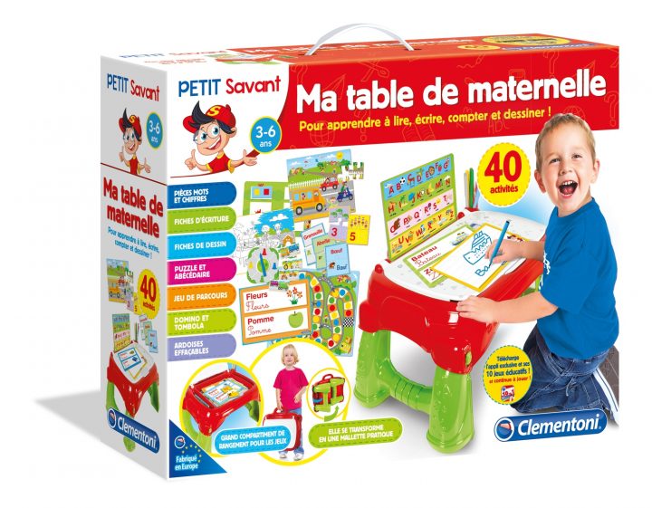 Ma Table De Maternelle – Clementoni dedans Jeux Educatif Gratuit Maternelle