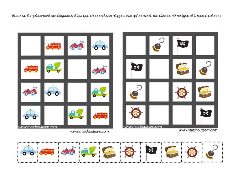 Ma Tchou Team: Jeu Pour Esprit Logique destiné Sudoku Lettres À Imprimer