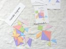 Maaademoiselle A.: || Activité : Tangram Pastel Et Cartes destiné Modèle Tangram À Imprimer