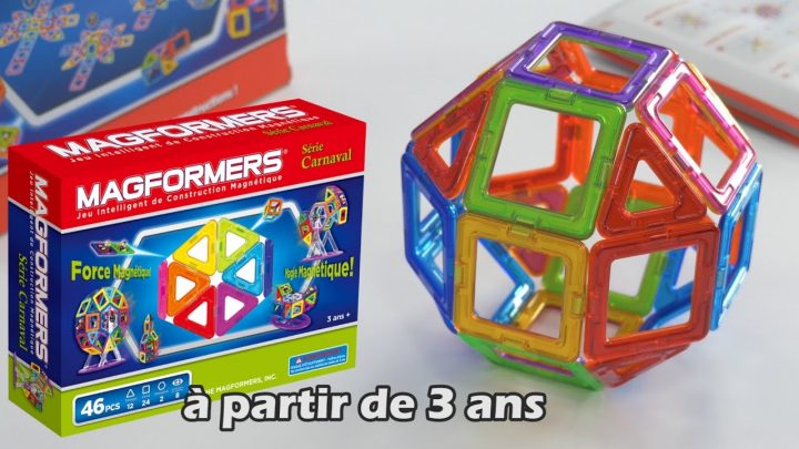 Magformers – Démo Du Jeu De Construction Magnétique 3D intérieur Jeu Interactif 3 Ans