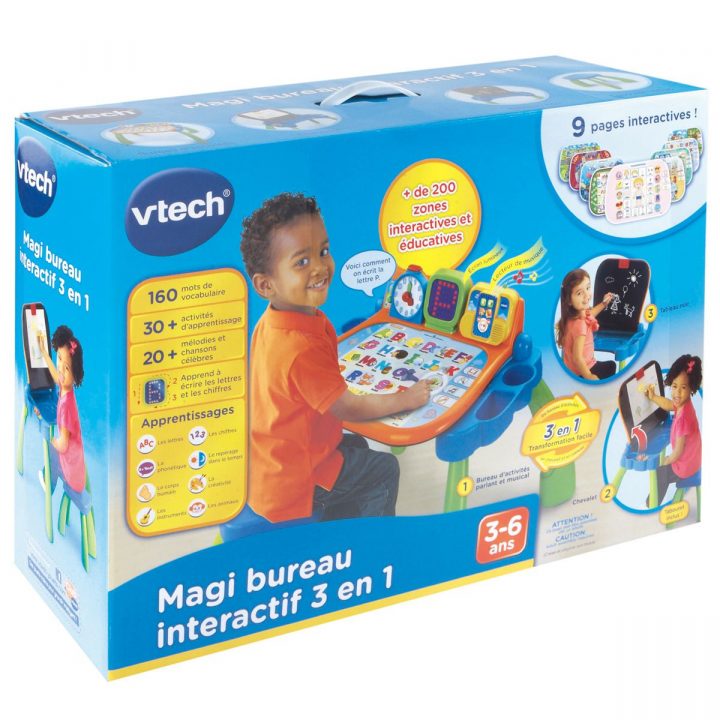 Magi Bureau Interactif 3 En 1 – Jeux Éducatifs Électroniques avec Jeu Interactif 3 Ans