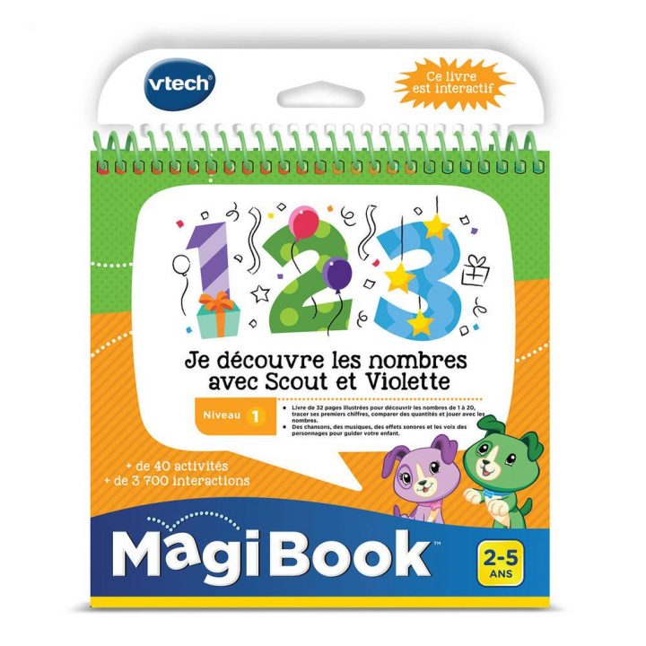 Magibook – Je Decouvre Les Nombres Avec Scout Et Violette encequiconcerne Ordinateur 3 Ans