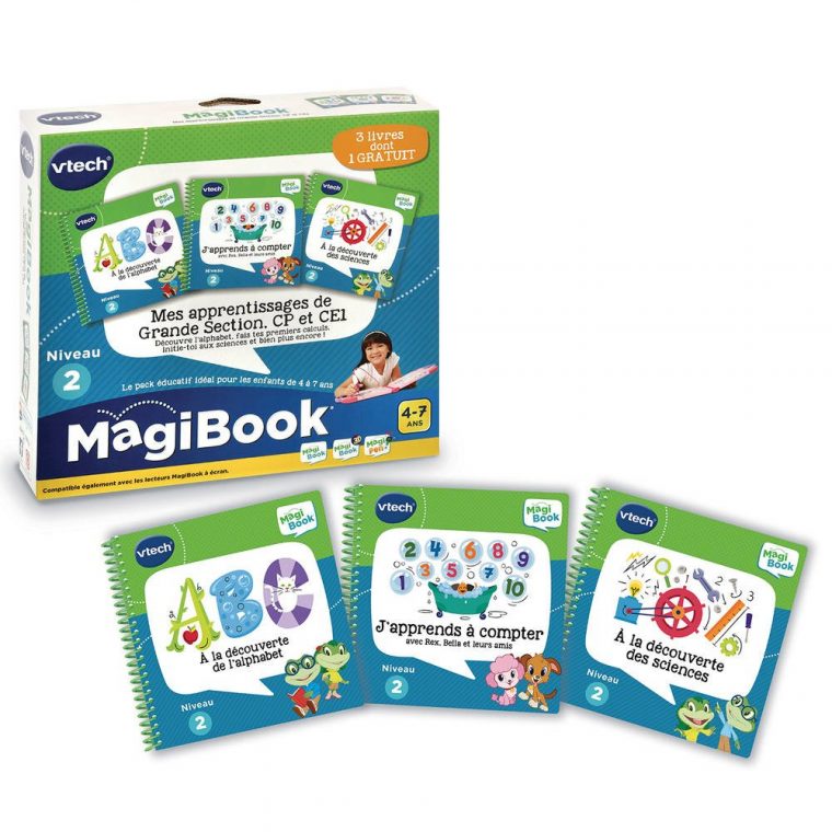 Magibook – Livres Mes Apprentissages De Grande Section, Cp Et Ce1 destiné Jeux Educatif Grande Section