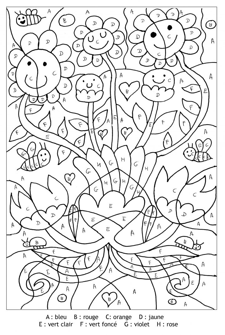 Magic Coloring #142 (Educational) – Printable Coloring Pages dedans Coloriage Codé Cp