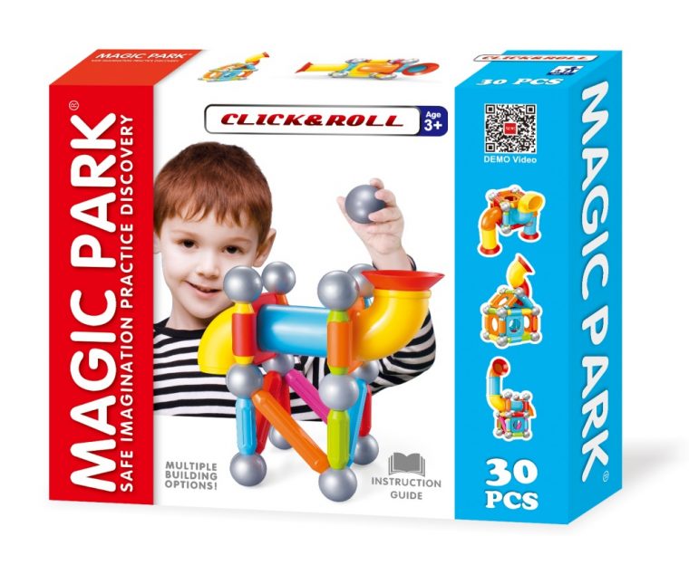 Magic Park : Jeu Magnétique D'éveil De Construction Pour Enfants À Partir  De 3 Ans (30 Pièces) concernant Jeux Pour Enfant De 3 Ans