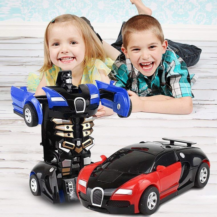 Magie Cartoon Robot Sport Enfants Transformation De Voiture Électronique  Jeu Tout-Petits Jouets Pour Les Enfants Difformes serapportantà Jeux De Voiture Pour Petit