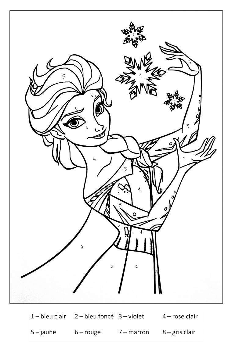 Magique Reine Des Neiges – Coloriage Magique – Coloriages encequiconcerne Coloriage Magique Alphabet Cp