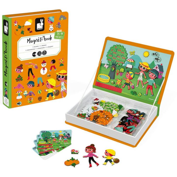 Magneti'book 4 Saisons | Jeux Educatifs | Jouéclub dedans Jeux Educatif Gratuit 4 Ans