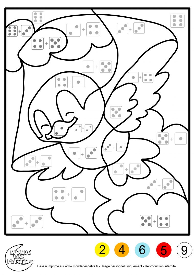 Mai Ms (Coloriage Codé) | Coloriage Magique, Coloriages pour Coloriage Codé Gs